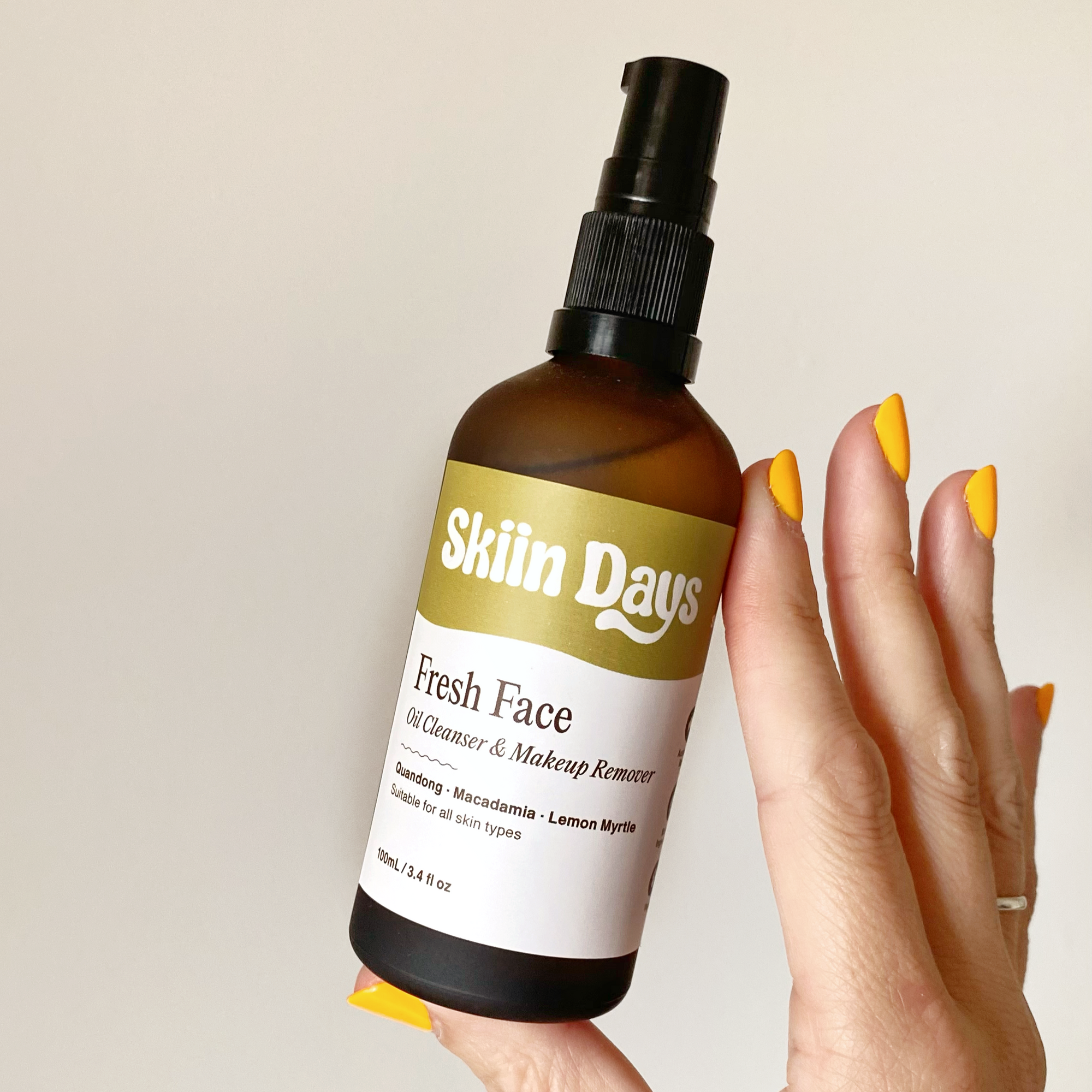 Fresh Face Oil-to-Milk Cleanser with Quandong+ Lemon Myrtle