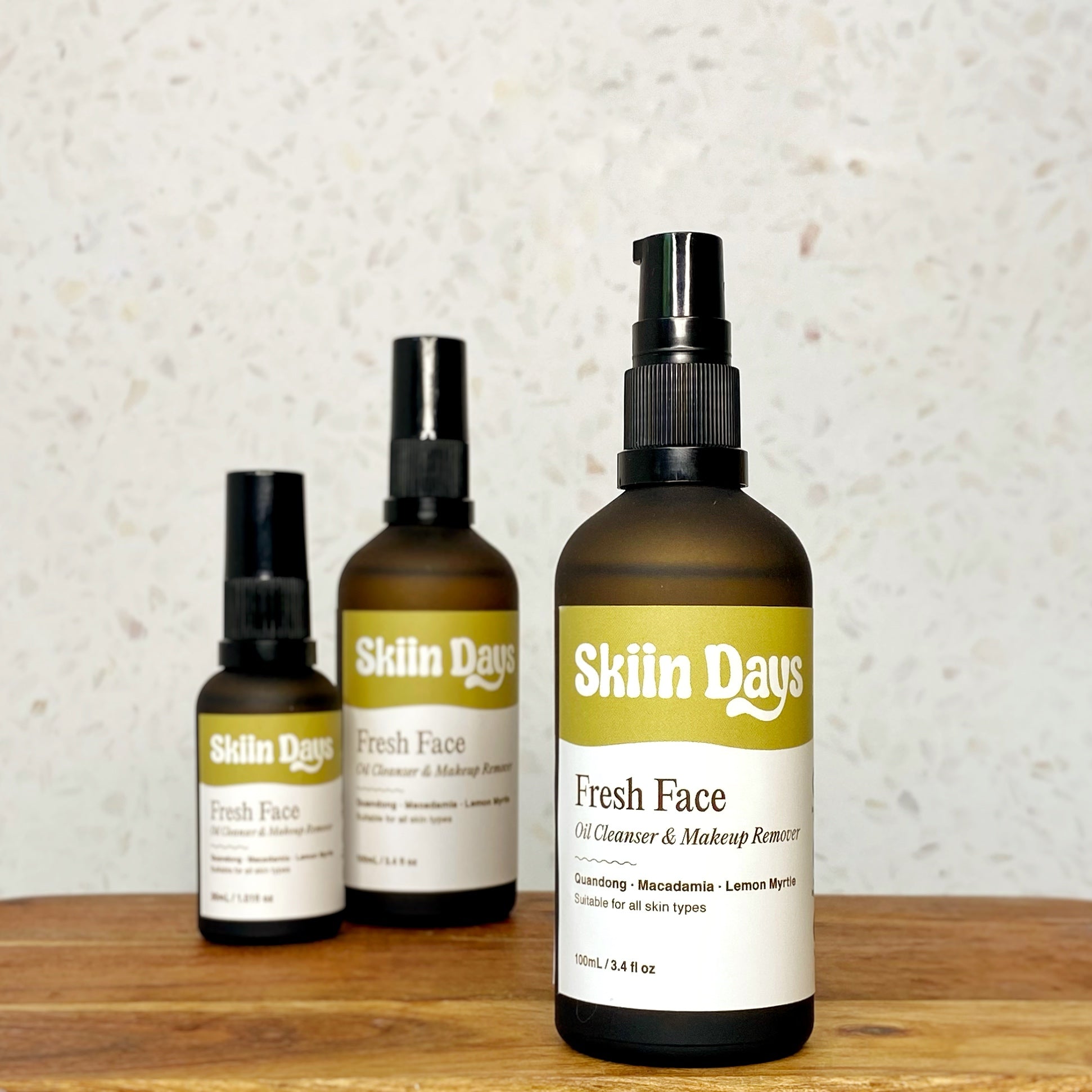 Fresh Face Oil-to-Milk Cleanser with Quandong+ Lemon Myrtle